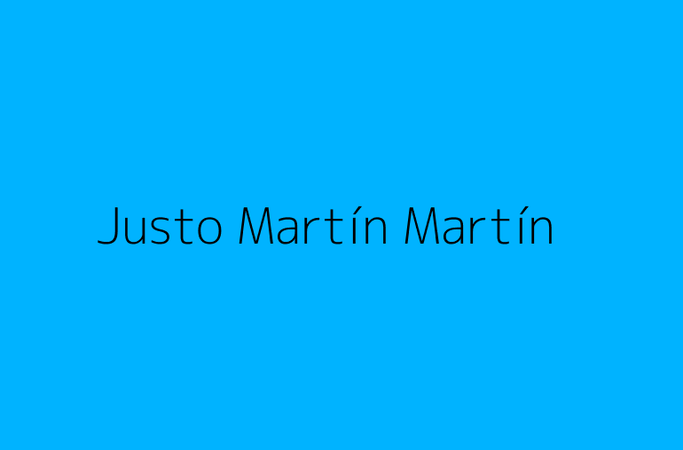 Justo Martín Martín